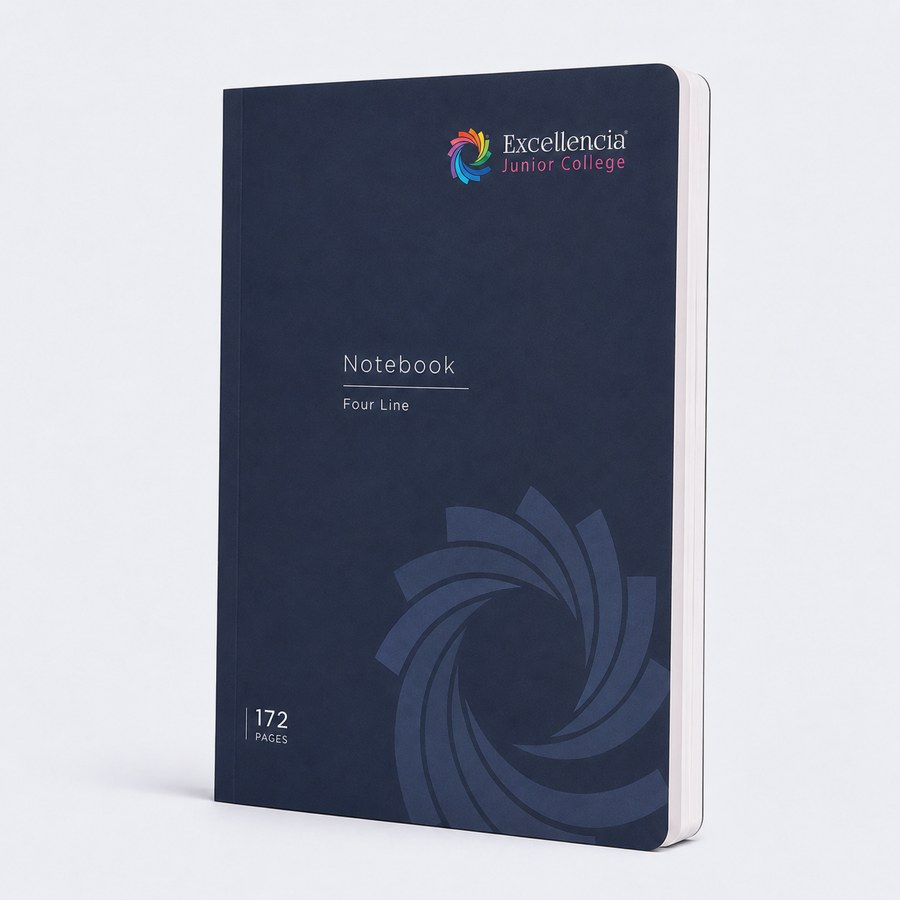 Four Line Notebook (172 pg)